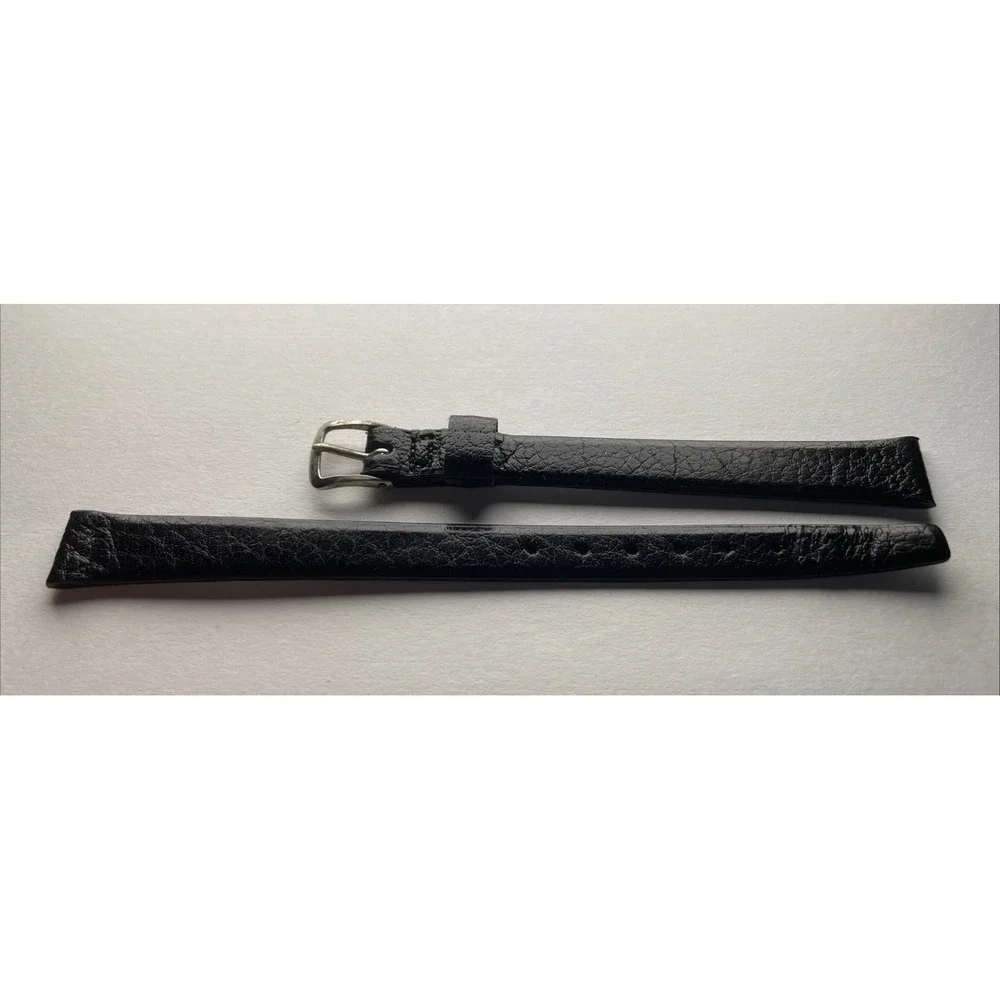 11mm Large Black‎ Watch Band Genuine Expo Calf 2036-11L